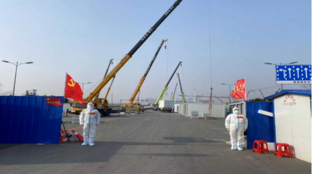 防疫接力，勇戰(zhàn)疫情——鞍勤、溫泉集團(tuán)全力保障健康驛站項(xiàng)目建設(shè)